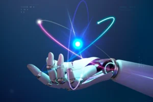 University professionals analysing data dashboards with AI and analytics to drive institutional change